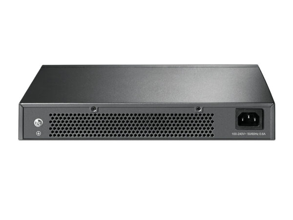 TP-Link TL-SG1024DE netwerk-switch Managed L2 Gigabit Ethernet (10/100/1000) Zwart - Afbeelding 3