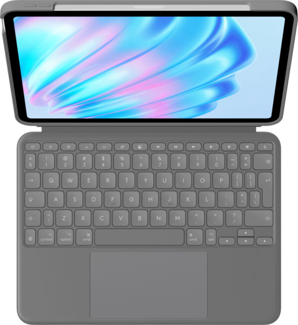 Logitech Combo Touch QWERTY US International Smart Connector Grijs - Afbeelding 2