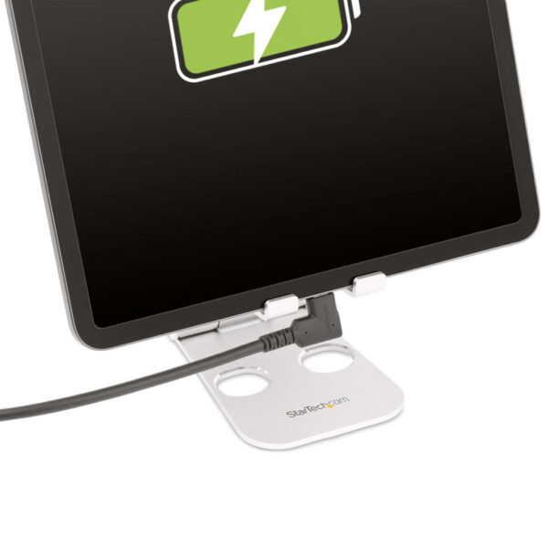 StarTech.com 2m Haakse USB-C Kabel, Rugged, USB 3.2 Gen 1 (5 Gbps), USB C naar C Data transfer Kabel met Rechte Hoek, 4K 60Hz DP - Afbeelding 6