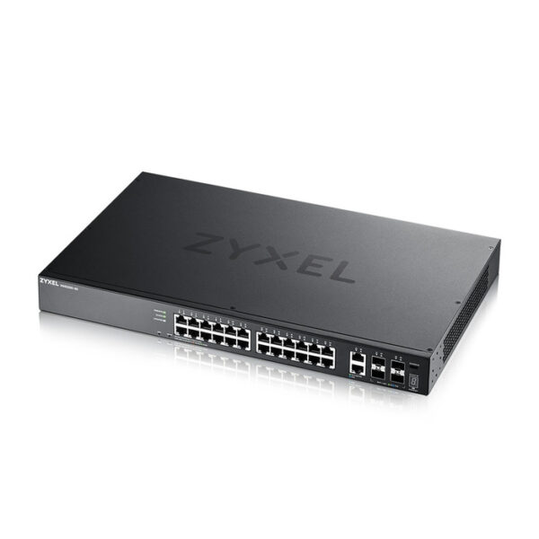 Zyxel XGS2220-30 Managed L3 Gigabit Ethernet (10/100/1000) Zwart - Afbeelding 3