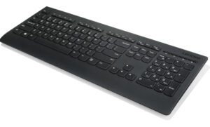 Lenovo 4X30H56854 toetsenbord Kantoor RF Draadloos QWERTZ Duits Zwart