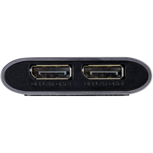 StarTech.com Thunderbolt 3 naar Dual DisplayPort Adapter DP 1.4 Dual 4K 60Hz of Single 8K/5K Thunderbolt 3 naar DP Adapter TB3 n - Afbeelding 3