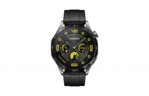 Huawei Watch GT 4 46mm Zwart (Zwarte Siliconenband)