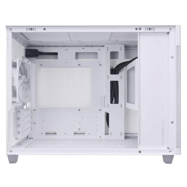 ASUS Prime AP201 MicroATX Mini Tower Wit - Afbeelding 2