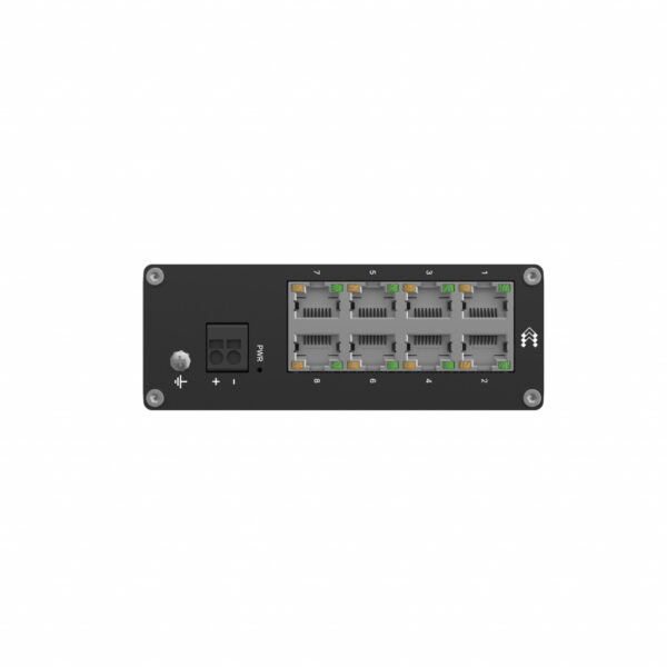 Teltonika NETWORKS TSW030 8-Port Ethernet Switch Unmanaged Fast Ethernet (10/100) Zwart - Afbeelding 2
