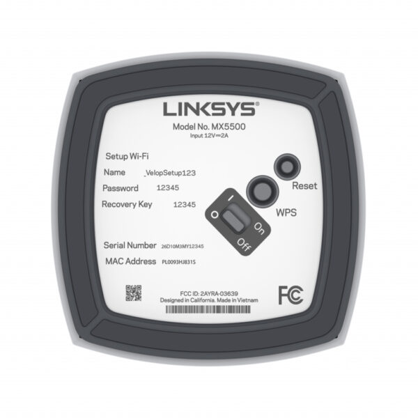Linksys Atlas Pro 6 Dual-band (2.4 GHz / 5 GHz) Wi-Fi 6 (802.11ax) Wit 3 Intern - Afbeelding 4