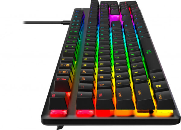 HyperX Alloy Origins - mechanisch gamingtoetsenbord - HX Red (US-indeling) - Afbeelding 4