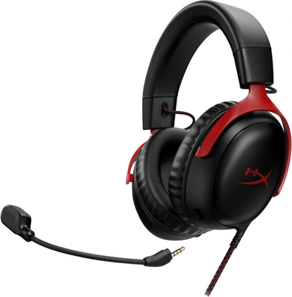 HyperX Cloud III - Gamingheadset (zwart/rood) - Afbeelding 9