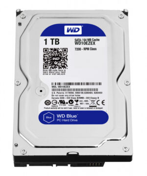 Western Digital Blue interne harde schijf 1 TB 7200 RPM 64 MB 3.5" SATA III