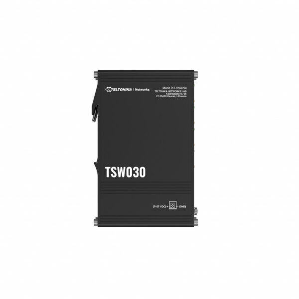 Teltonika NETWORKS TSW030 8-Port Ethernet Switch Unmanaged Fast Ethernet (10/100) Zwart - Afbeelding 6