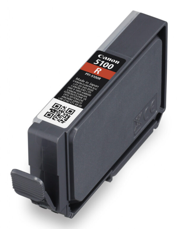 Canon PFI-5100 R inktcartridge 1 stuk(s) Origineel Rood - Afbeelding 3