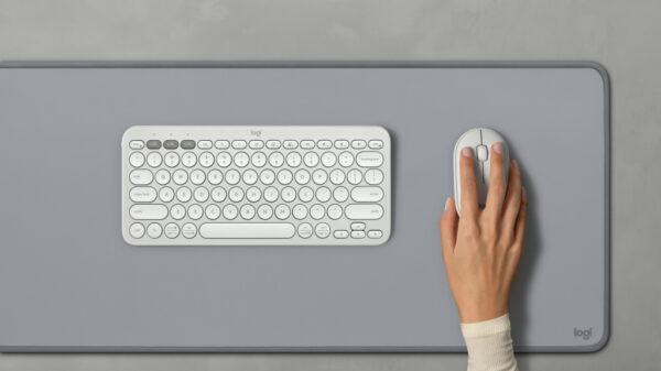 Logitech 920-012240 toetsenbord Inclusief muis Universeel RF-draadloos + Bluetooth QWERTY US International Wit - Afbeelding 18