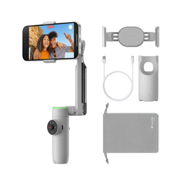 Insta360 Flow Pro Stabilisator voor smartphonecamera Grijs - Afbeelding 6