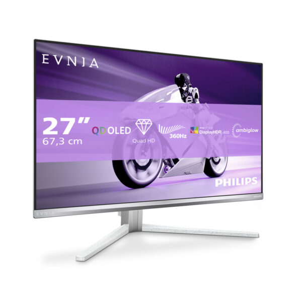 Philips Evnia 8000 27M2N8500/00 computer monitor 67,3 cm (26.5") 2560 x 1440 Pixels Quad HD QD-OLED Wit - Afbeelding 15