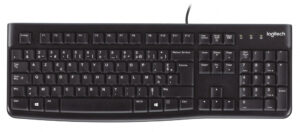 Logitech Keyboard K120 for Business toetsenbord Universeel USB AZERTY Frans Zwart