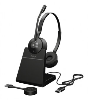 Jabra Engage 55 SE Headset Draadloos Hoofdband Kantoor/callcenter Zwart