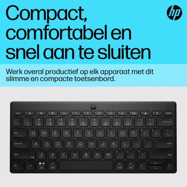 HP 355 compact Bluetooth-toetsenbord voor meerdere apparaten - Afbeelding 13