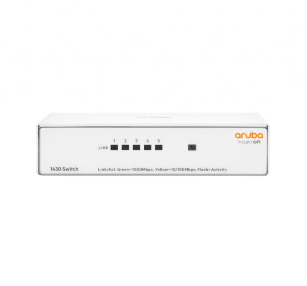 Hewlett Packard Enterprise Aruba Instant On 1430 5G Unmanaged L2 Gigabit Ethernet (10/100/1000) Wit