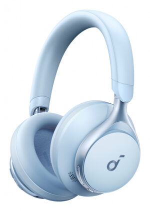 Anker Space One Hoofdtelefoons Draadloos Hoofdband Muziek/Voor elke dag USB Type-C Bluetooth Blauw