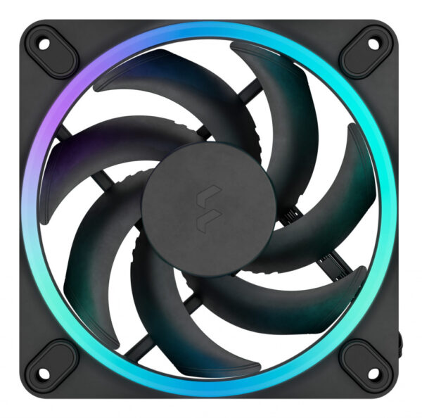 Fractal Design Momentum 12 RGB Computer behuizing Ventilator 12 cm Zwart 3 stuk(s) - Afbeelding 2