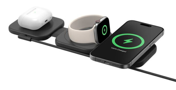 Belkin BoostCharge Pro Hoofdtelefoons, Smartphone, Smartwatch Zwart AC, USB Draadloos opladen Snel opladen Binnen - Afbeelding 5