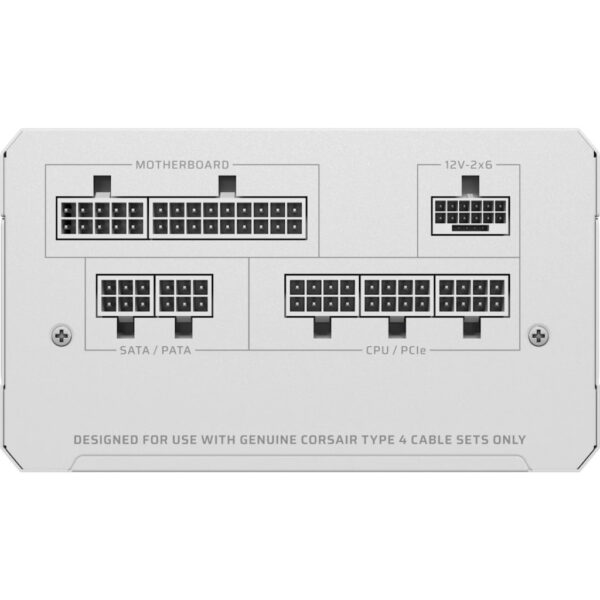 Corsair RMe Series RM850e power supply unit 850 W 20+4 pin ATX ATX Wit - Afbeelding 3