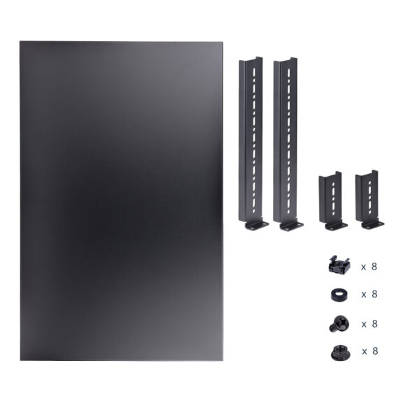 StarTech.com 1U 4-Post Verstelbare Plank voor Server Rack - 150 kg - 49,5 tot 97,4 cm Rack Shelf met Instelbare Montagediepte - - Afbeelding 8