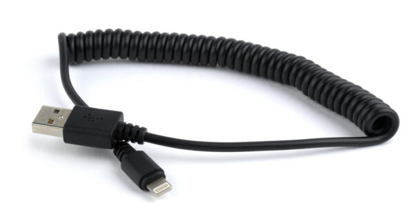 Gembird CC-LMAM-1.5M Lightning-kabel 1,5 m Zwart - Afbeelding 2