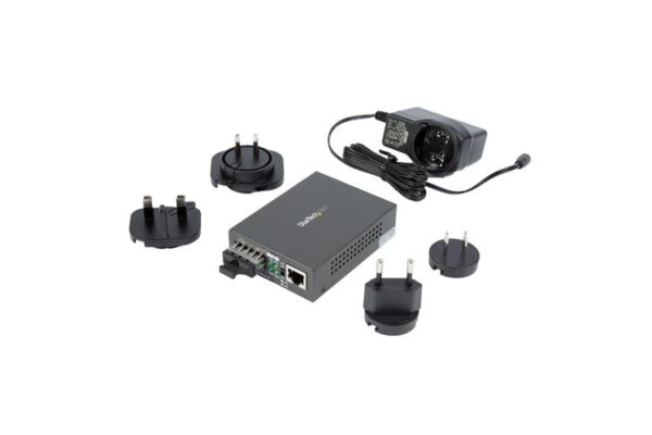 StarTech.com MCMGBSCMM055 netwerk media converter 1000 Mbit/s 850 nm Multimode Zwart - Afbeelding 5