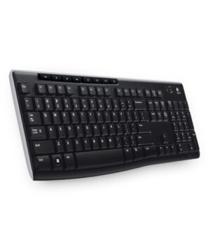 Logitech Wireless Keyboard K270 toetsenbord Universeel RF Draadloos QWERTZ Tsjechisch Zwart