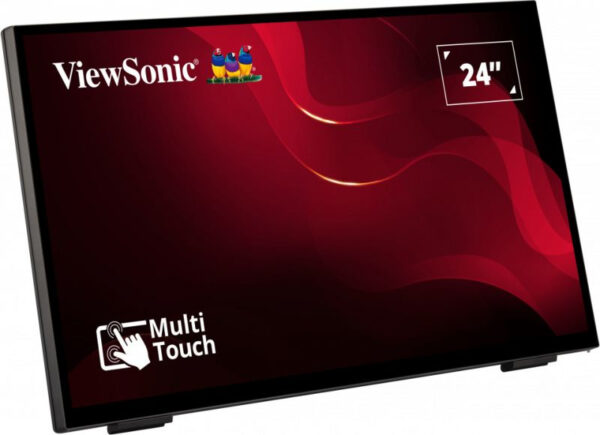 Viewsonic TD2465 beeldkrant Interactief flatscreen 61 cm (24") LED 250 cd/m² Full HD Zwart Touchscreen - Afbeelding 4