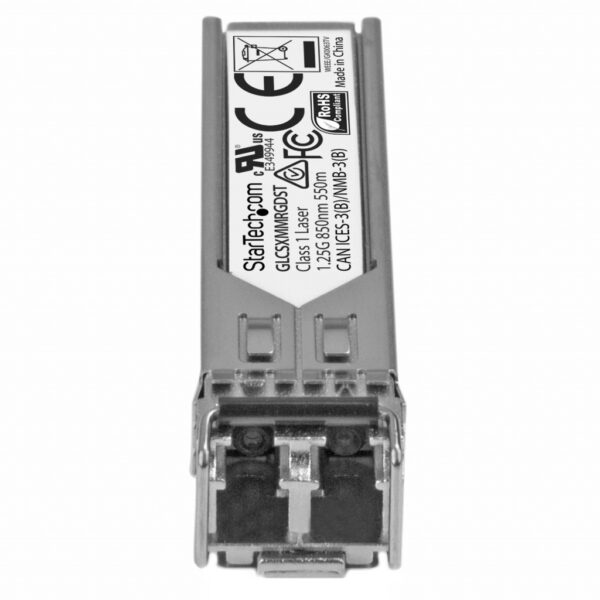 StarTech.com Gigabit glasvezel 1000BASE-SX SFP ontvanger module - Cisco GLC-SX-MM-RGD compatibel - MM LC - 550 m - Afbeelding 2