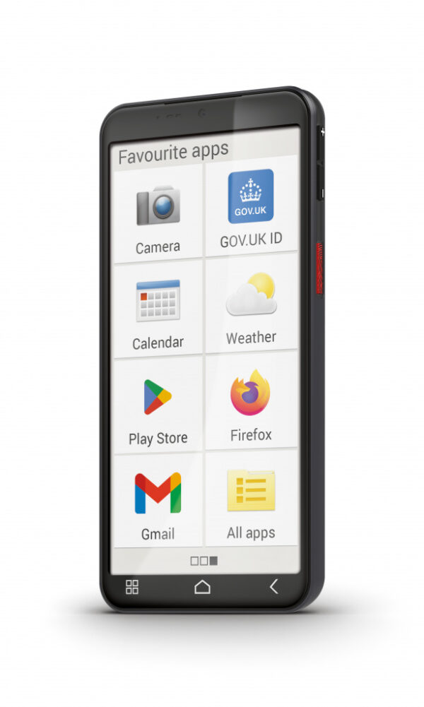 Emporia emporiaSMART.6lite 13,8 cm (5.45") Android 13 4G USB Type-C 6 GB 128 GB 3600 mAh Zwart, Zilver - Afbeelding 15