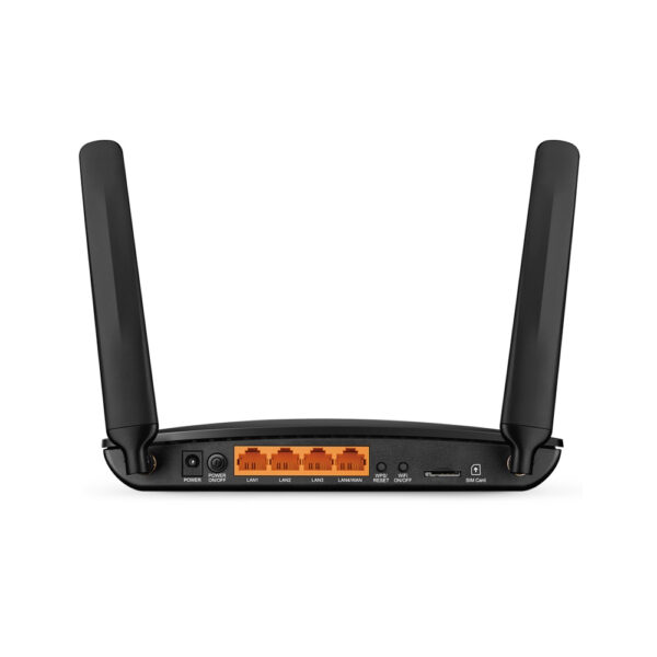 TP-Link Archer MR400 draadloze router Fast Ethernet Dual-band (2.4 GHz / 5 GHz) 4G Zwart - Afbeelding 4