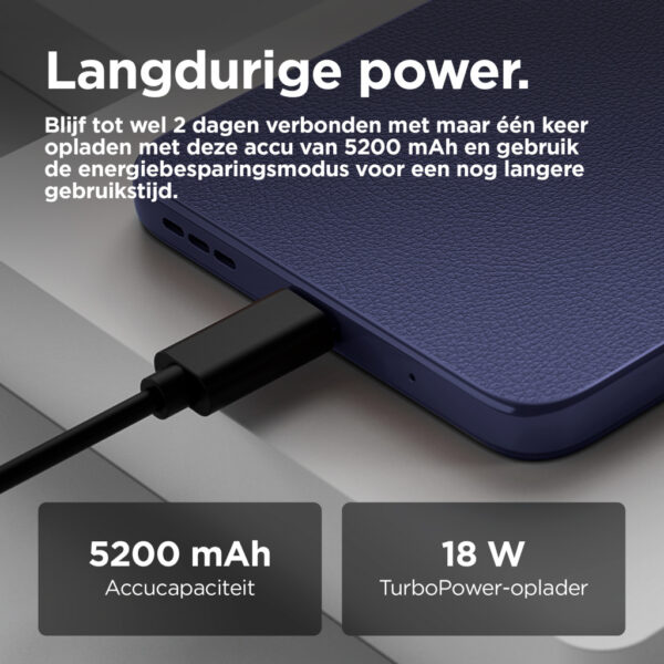 Motorola moto e15 16,9 cm (6.67") Dual SIM Android 14 Go edition 4G USB Type-C 2 GB 64 GB 5200 mAh Lavendel - Afbeelding 10
