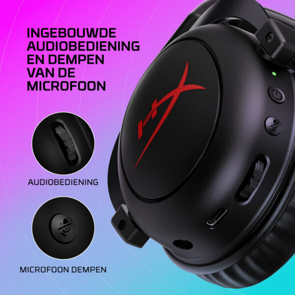 HyperX Cloud II Core draadloze gamingheadset - Afbeelding 4