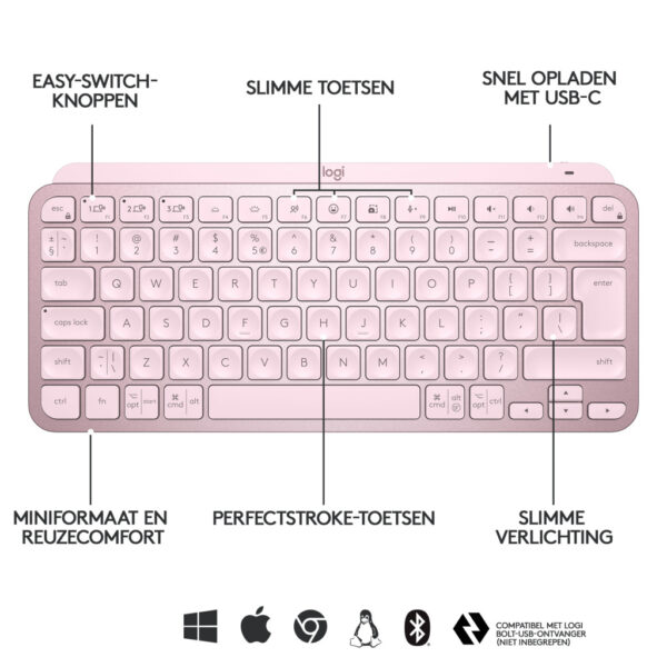 Logitech MX Keys Mini - Afbeelding 4