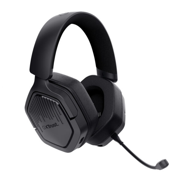 Trust GXT 493 Carus Headset Bedraad en draadloos Hoofdband, Helm Gamen USB Type-C / USB Type-A Bluetooth Zwart - Afbeelding 2