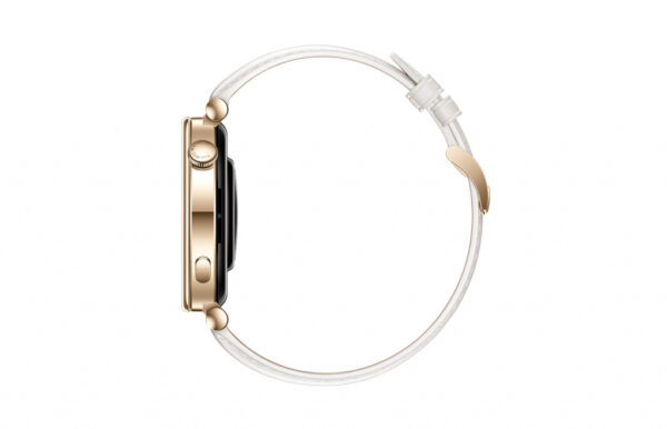 Huawei Watch GT 4 41mm Goud (Witte Leren Band) - Afbeelding 3