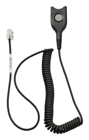 EPOS 1000836 telefoonkabel Zwart