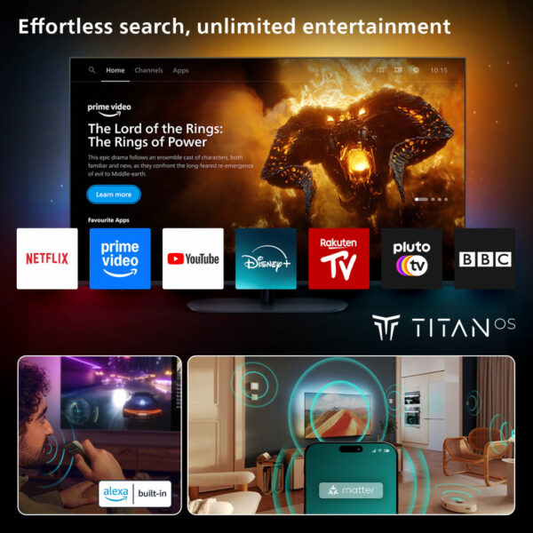 Philips 50PUS8500/12 tv 127 cm (50") 4K Ultra HD Smart TV Wifi Zwart - Afbeelding 11