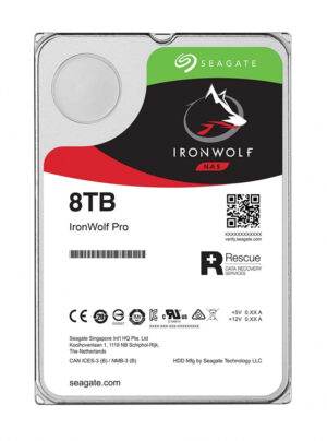 Seagate IronWolf ST8000VNA04 interne harde schijf 8 TB 7200 RPM 256 MB 3.5" SATA III