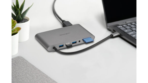 Kensington UH1440P USB-C 5Gbps Dual Video Driverless Mobile Dock – 85W Pass-Through Power – DP/HDMI/VGA - Afbeelding 6