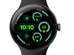 Google Pixel Watch 3 AMOLED 45 mm Digitaal Touchscreen Zwart Wifi GPS