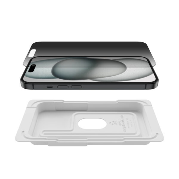 Belkin OVA147ZZ schermfilter 15,5 cm (6.1") Smartphone Randloze privacyfilter voor schermen 9H - Afbeelding 4