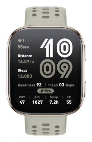 Amazfit Bip 6 Stone 5 cm (1.97") AMOLED Digitaal 390 x 450 Pixels Touchscreen Goud GPS