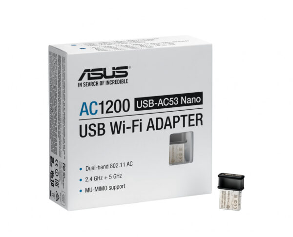ASUS USB-AC53 Nano WLAN 867 Mbit/s - Afbeelding 3