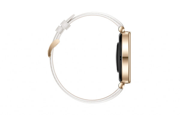 Huawei Watch GT 4 41mm Goud (Witte Leren Band) - Afbeelding 5
