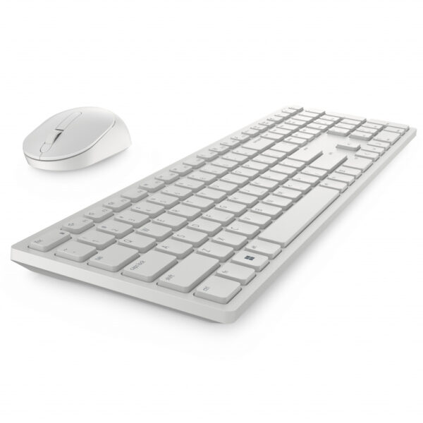 DELL KM5221W-WH toetsenbord Inclusief muis Kantoor RF Draadloos AZERTY Belgisch Wit - Afbeelding 8