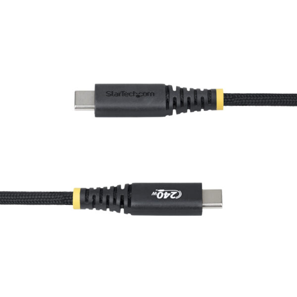 StarTech.com S2CEPR1M-USB-CABLE USB-kabel USB 2.0 1 m USB C Zwart - Afbeelding 3